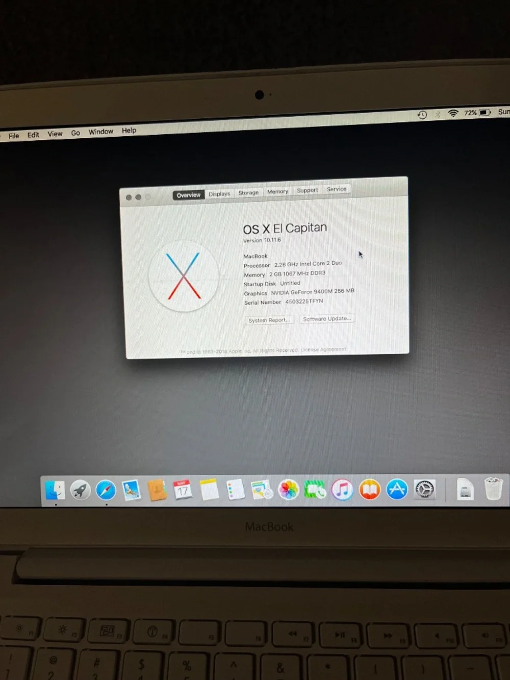 Mid 2010 Apple MacBook